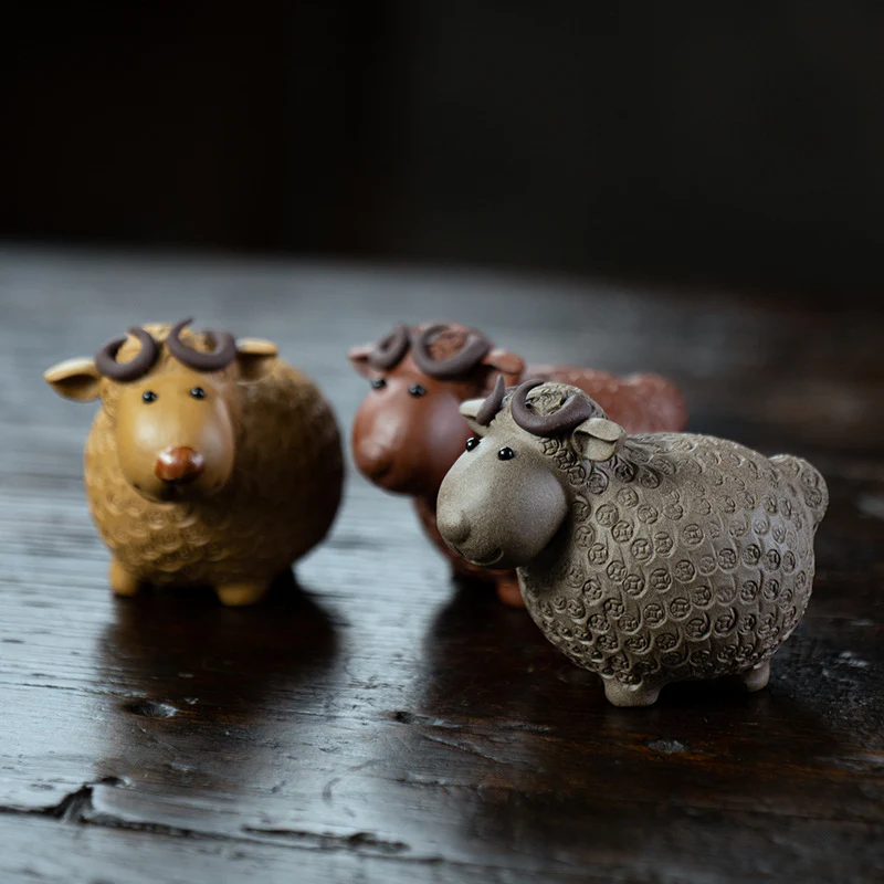 Yixing Clay Sheep Tea Pet - Image 18