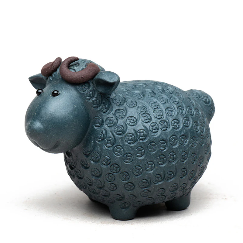 Yixing Clay Sheep Tea Pet - Image 19