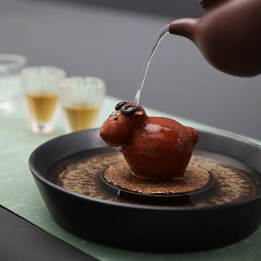 Yixing Clay Sheep Tea Pet - Image 4