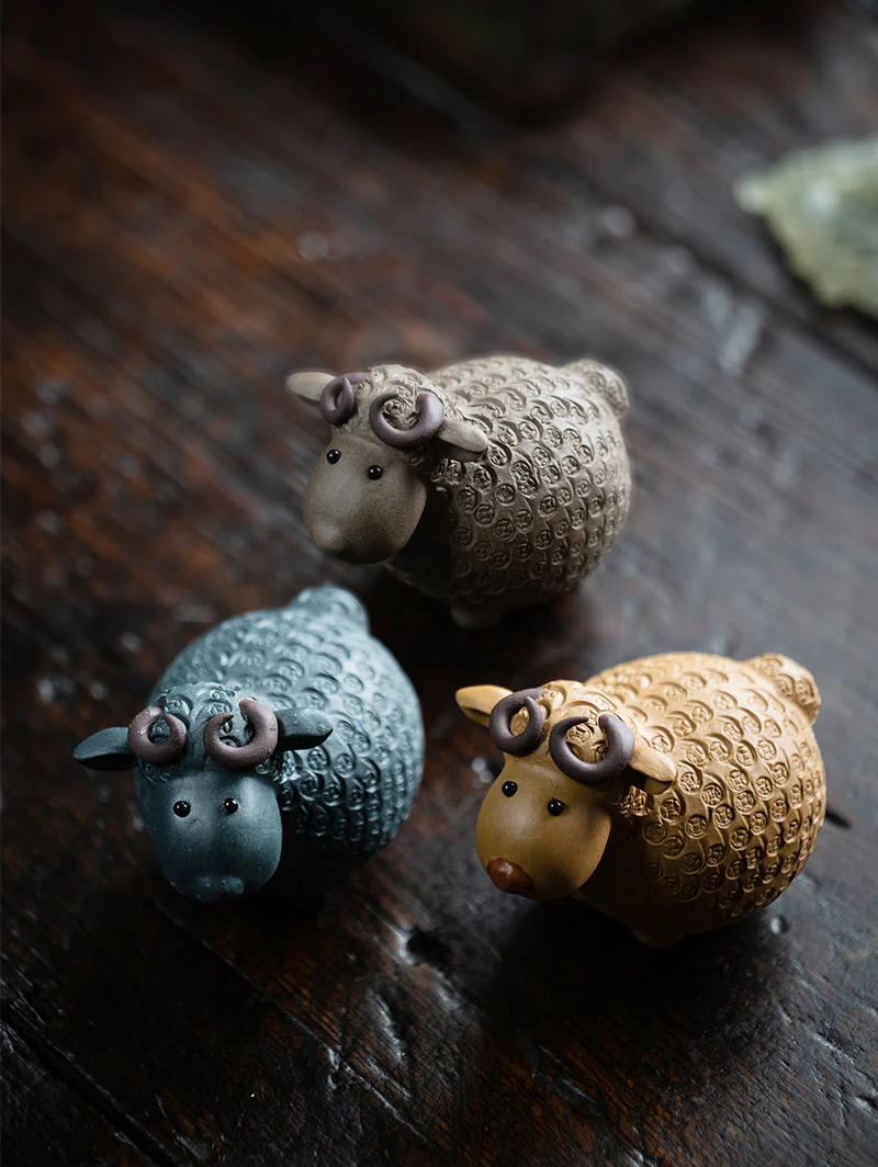 Yixing Clay Sheep Tea Pet - Image 6