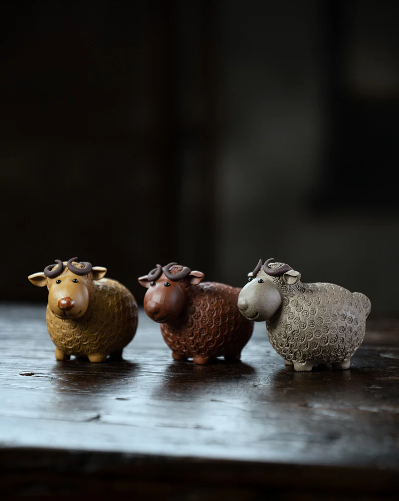Yixing Clay Sheep Tea Pet - Image 7