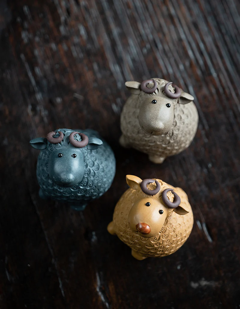 Yixing Clay Sheep Tea Pet - Image 8