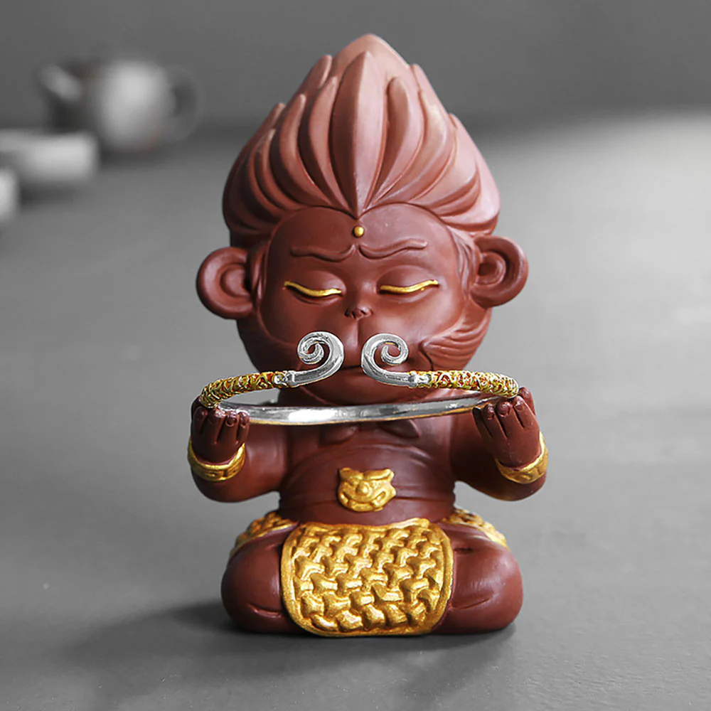 Yixing Clay Sun WuKong Tea Pet - Image 2