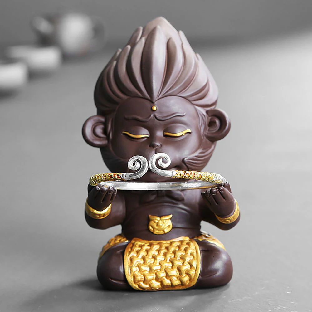 Yixing Clay Sun WuKong Tea Pet - Image 3