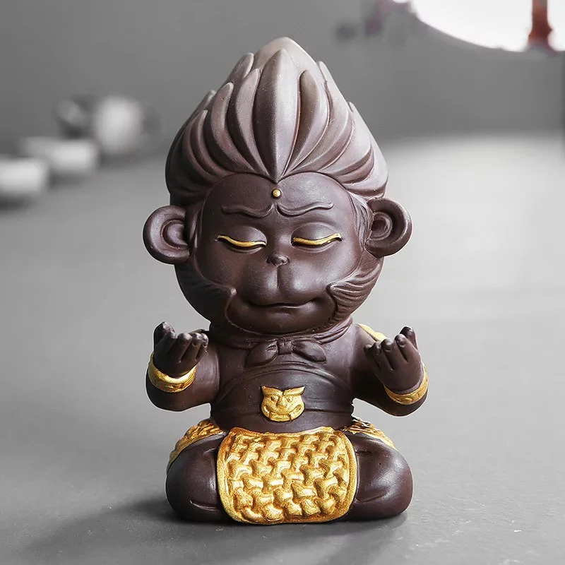 Yixing Clay Sun WuKong Tea Pet - Image 4