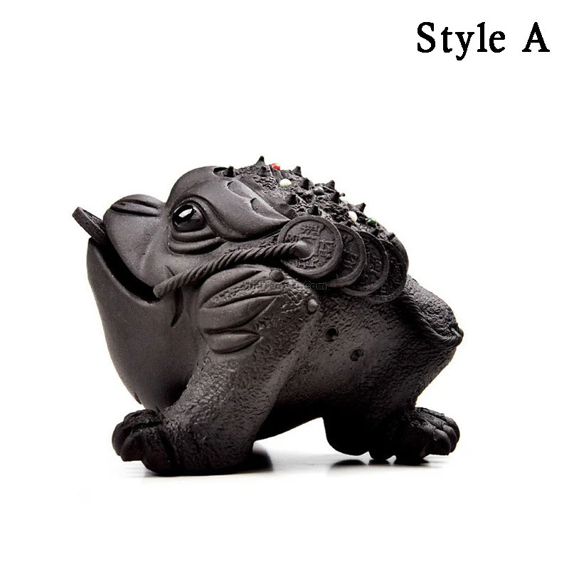 Yixing Clay Toad Tea Pet - Image 2
