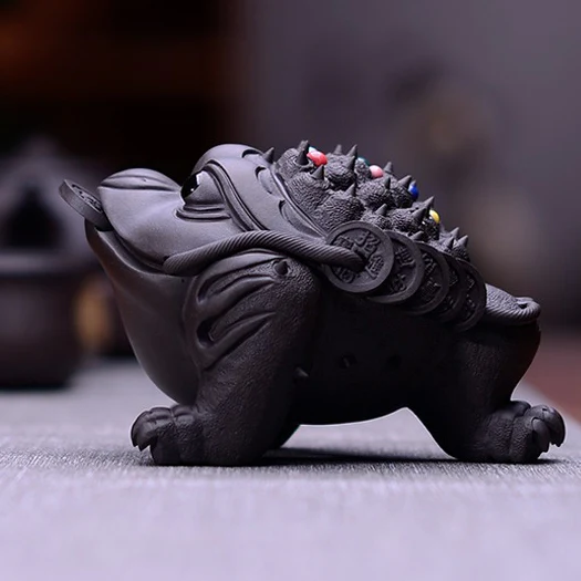 Yixing Clay Toad Tea Pet - Image 6