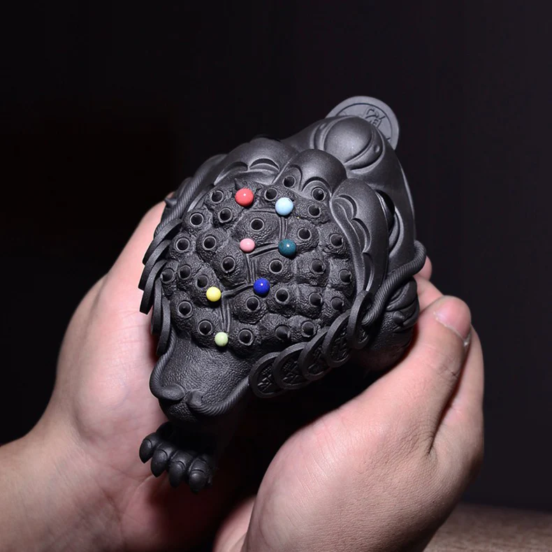 Yixing Clay Toad Tea Pet - Image 9