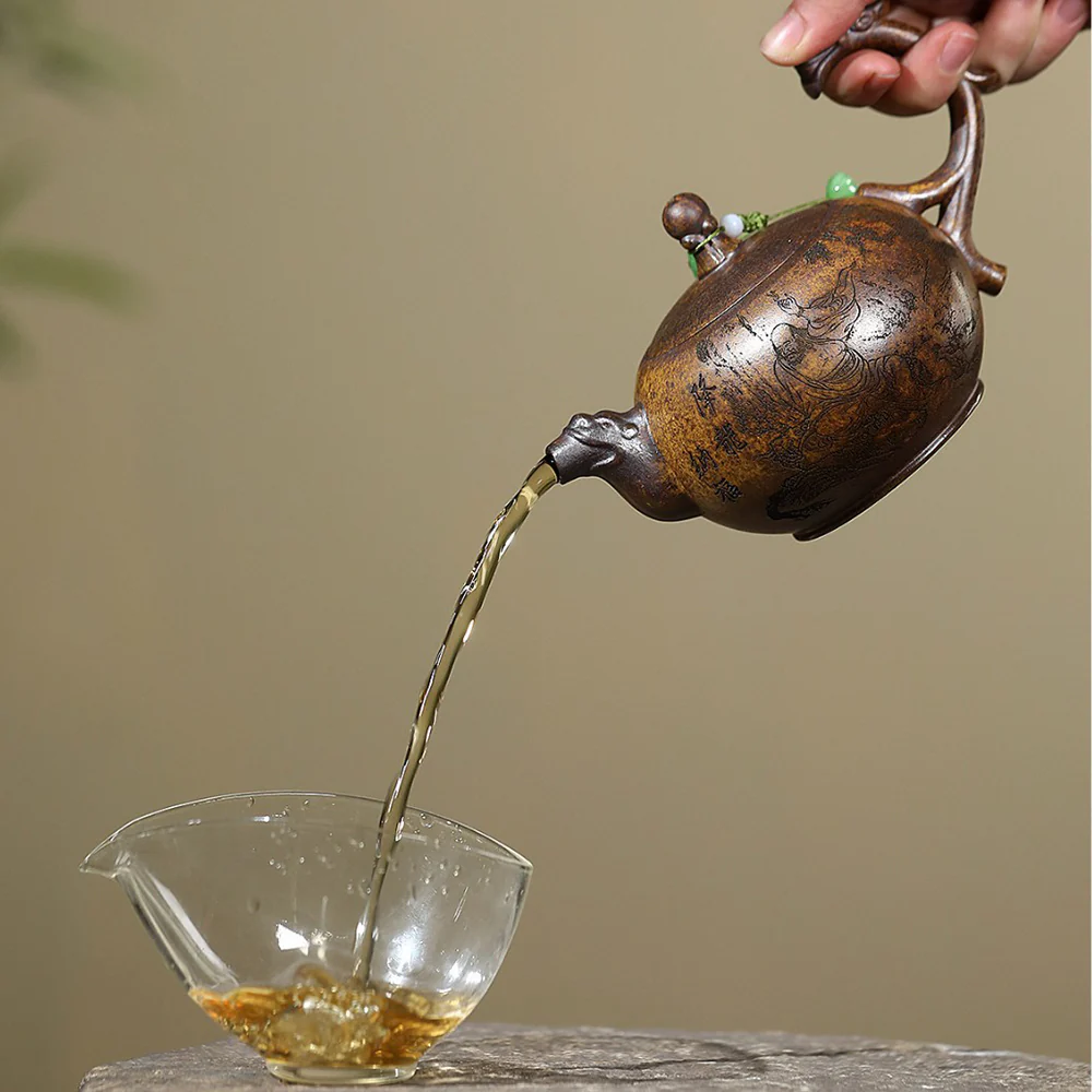 Yixing Luohan Subduing The Dragon Teapot - Image 6