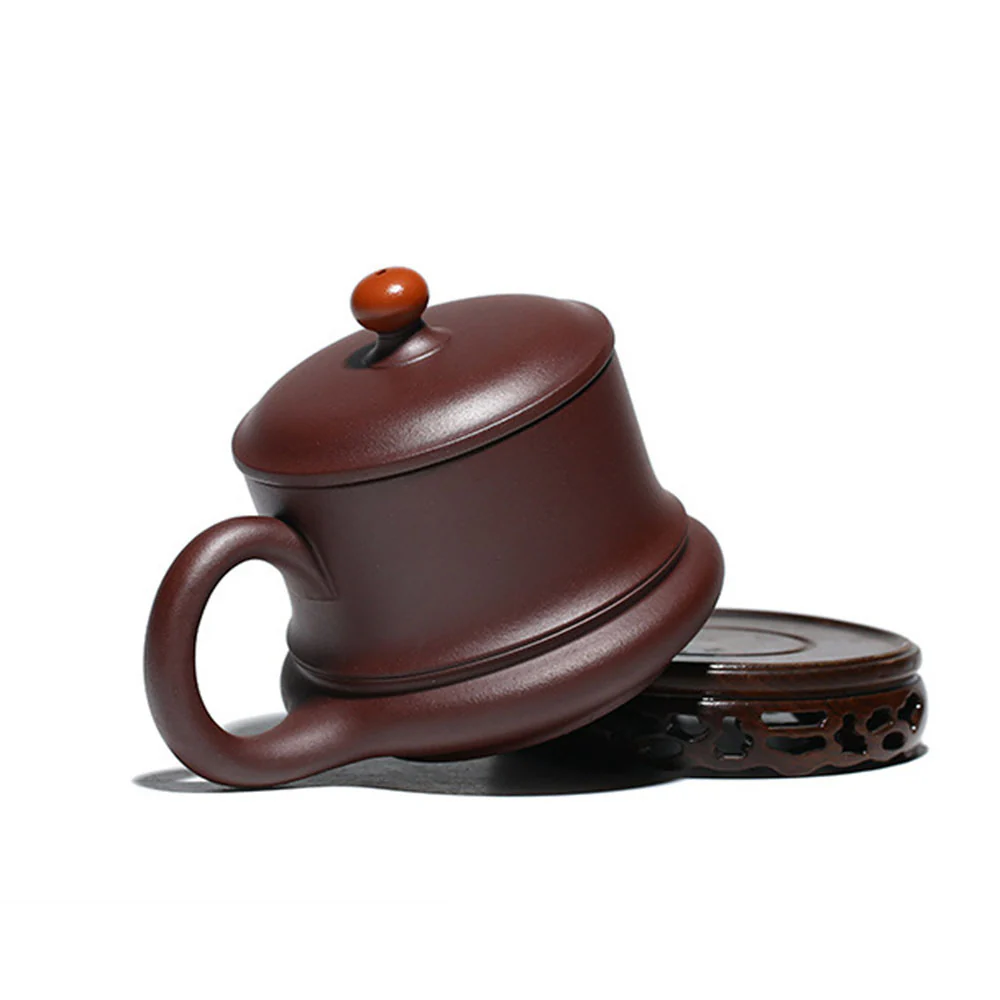 Yixing Purple Clay Bird Tea Cup - Image 4