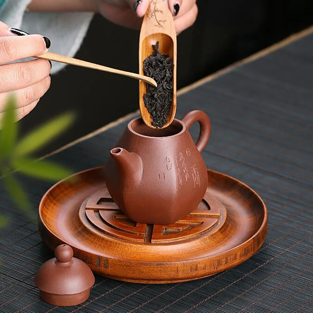 Yixing Purple Clay Dragon Egg Teapot - Image 5