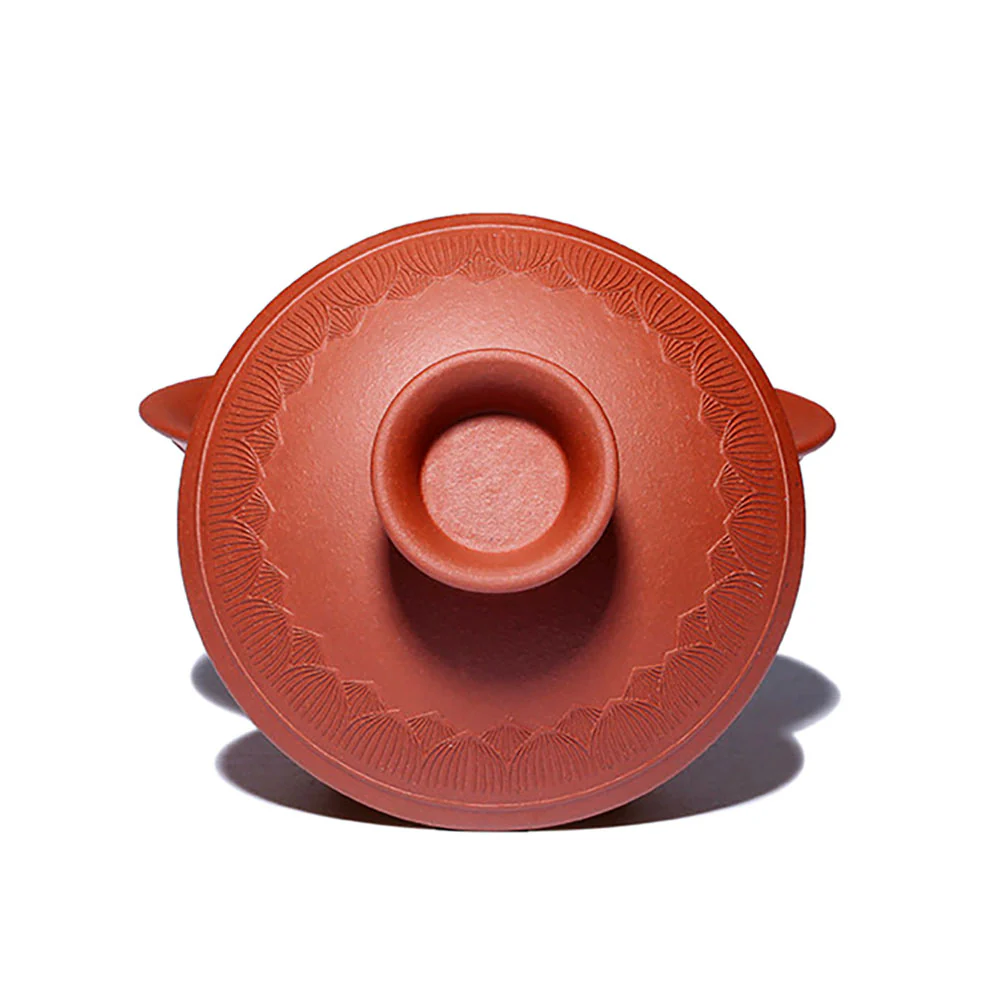 Yixing Purple Clay Heart Sutra Gaiwan - Image 6