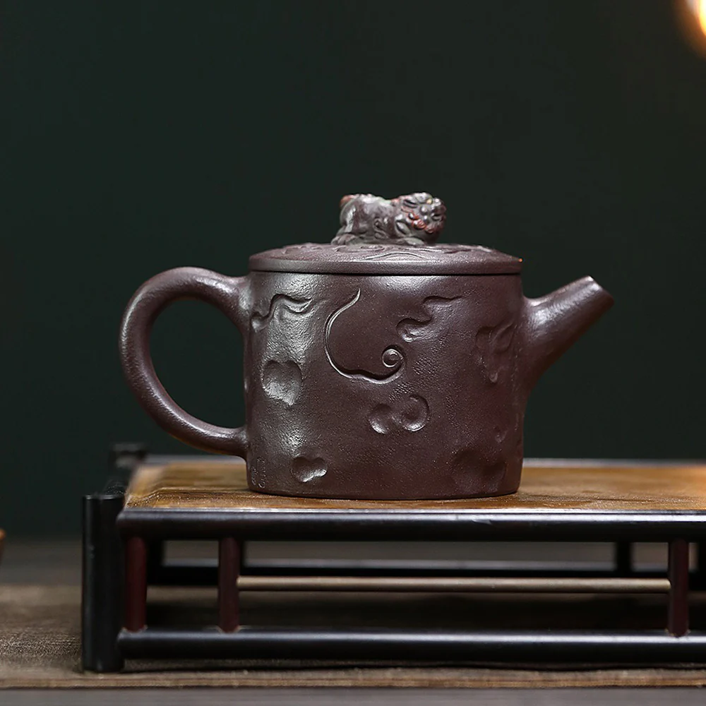 Yixing Purple Clay Kirin Hanwa Teapot - Image 2