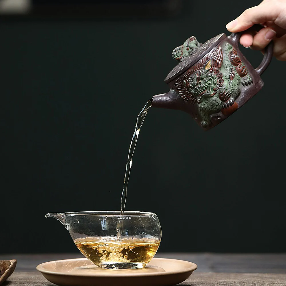 Yixing Purple Clay Kirin Hanwa Teapot - Image 6