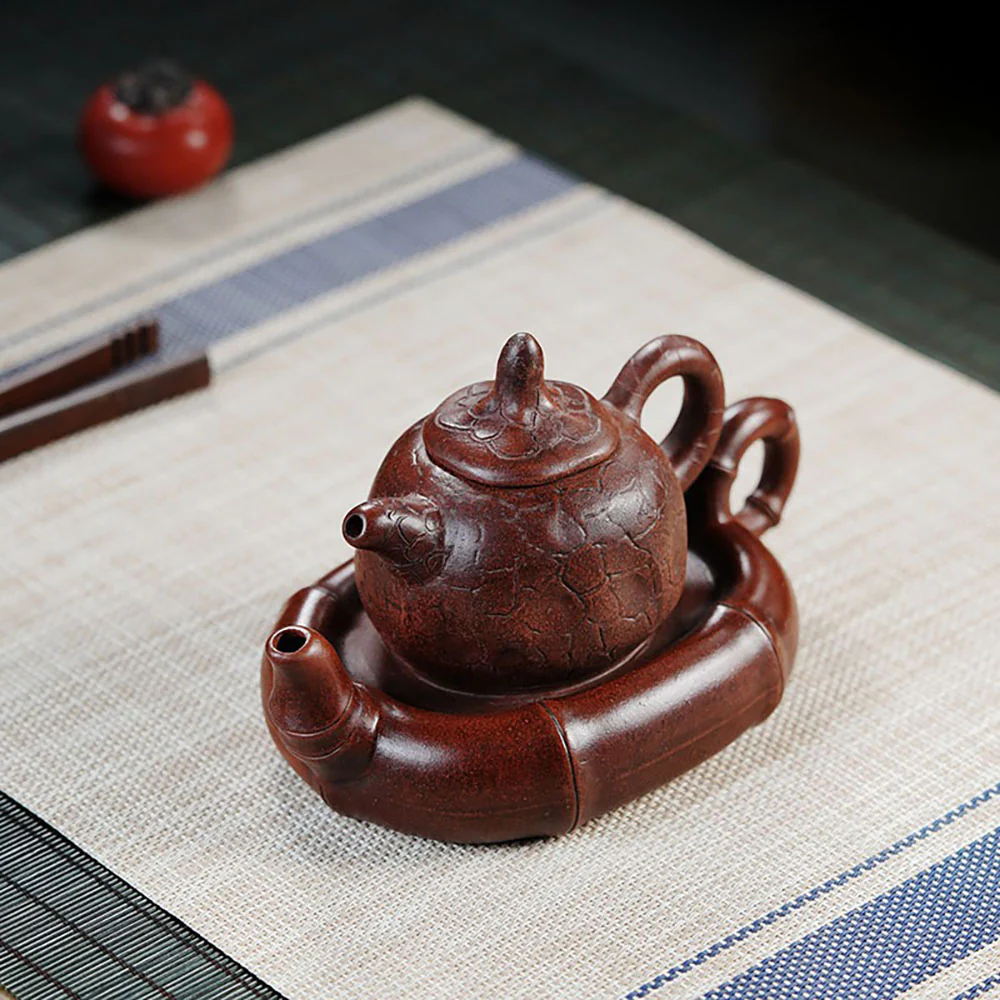 Yixing Red Clay Double Teapot - Image 3