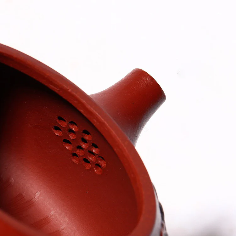 Yixing Red Clay Dragon Shi Piao Teapot - Image 12