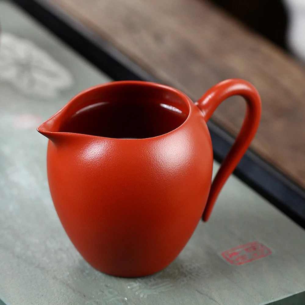 Yixing Red Clay Lotus Fair Cup - Image 3
